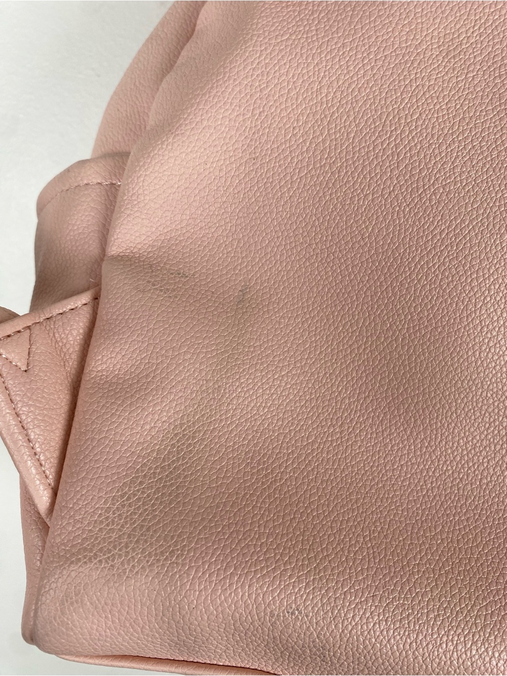 Lauren Conrad Pink Faux Leather Backpack - Picture 7 of 8
